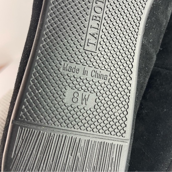 Talbots Black Suede Ballet Flats - Picture 7 of 7